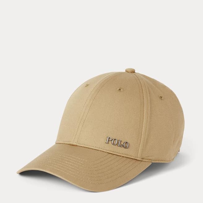 Polo Ralph Lauren Tan Baseline Cotton Blend Cap