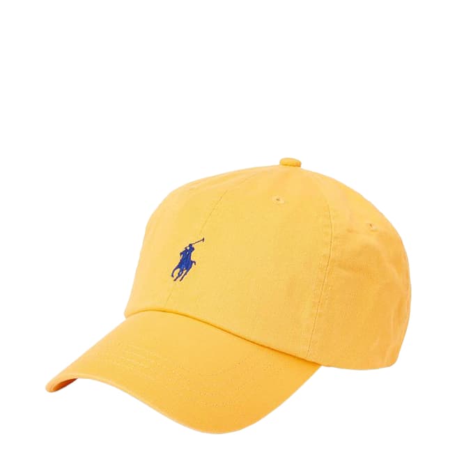 Polo Ralph Lauren Yellow Classic Cotton Sport Cap