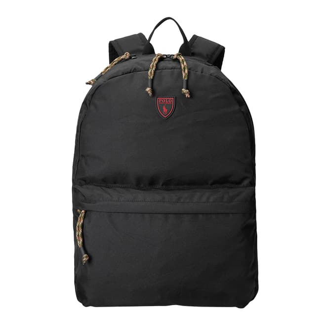 Polo Ralph Lauren Black Zip Backpack