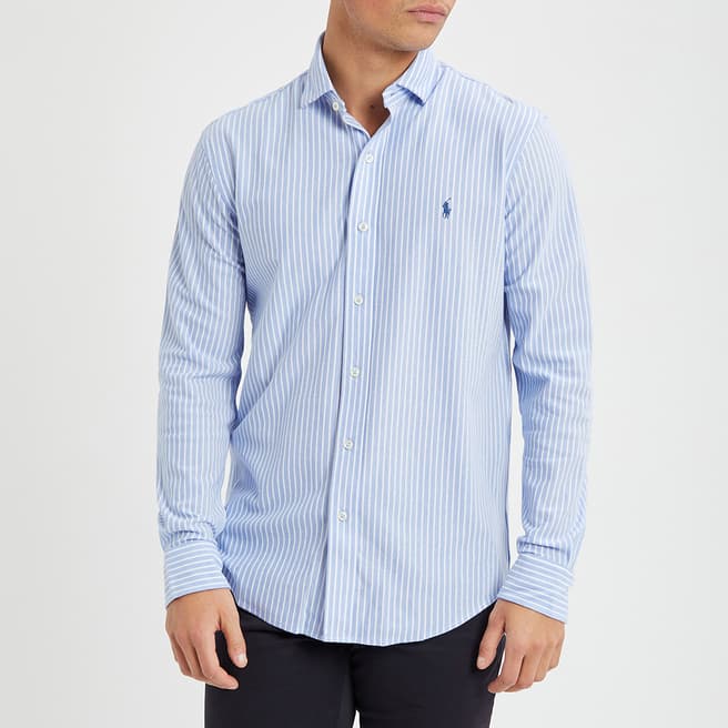 Polo Ralph Lauren Blue Oxford Stripe Shirt