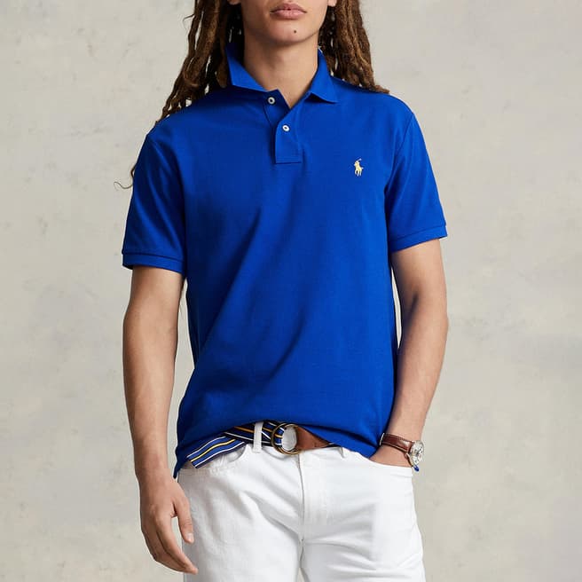 Polo Ralph Lauren Royal Blue Cotton Polo Shirt