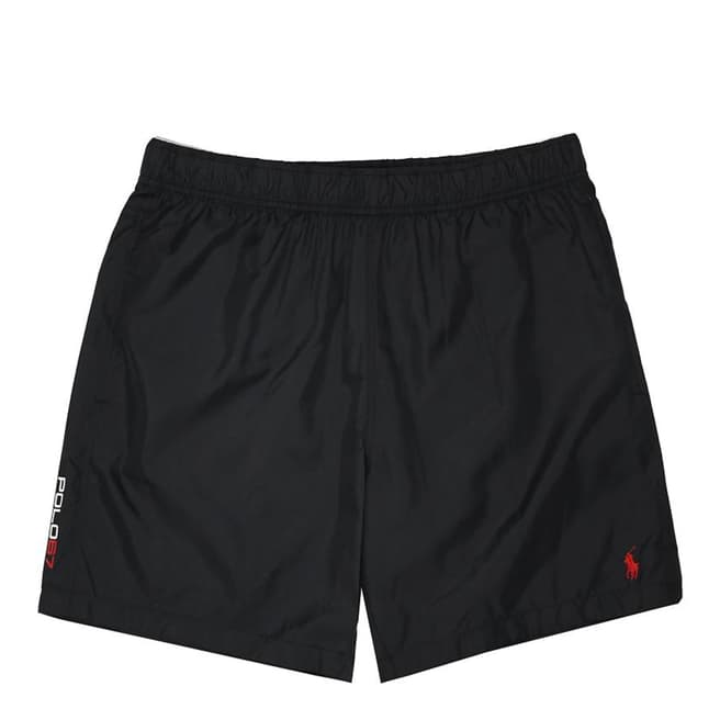 Polo Ralph Lauren Black Ripstop Athletic Shorts