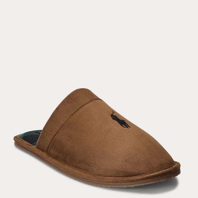 Polo Ralph Lauren Brown Klarence Slippers