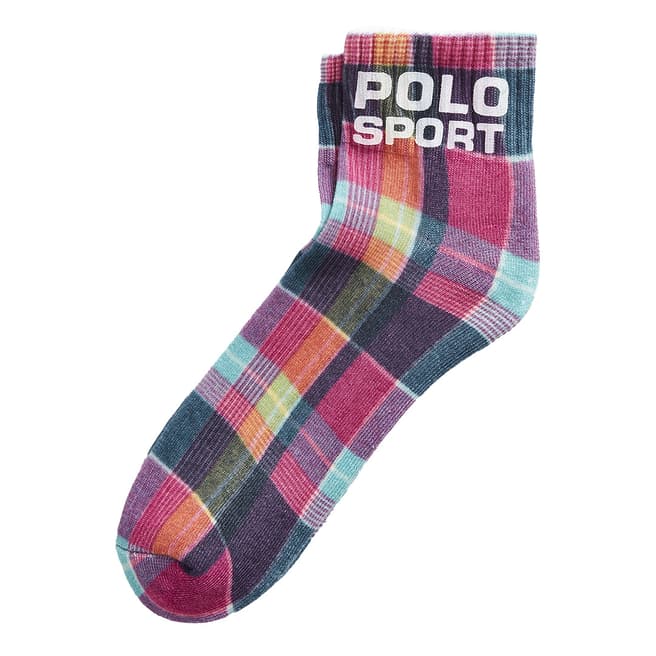 Polo Ralph Lauren Multi Check Print Socks