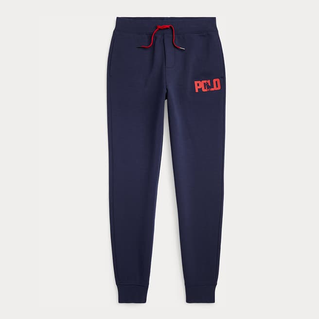 Polo Ralph Lauren Older Boy's Navy Cotton Blend Joggers