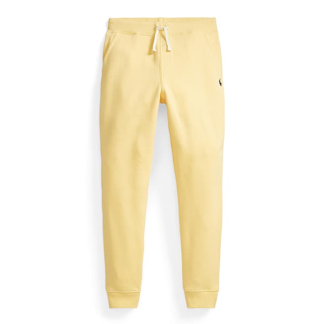 Polo Ralph Lauren Older Boy's Yellow Cotton Blend Fleece Joggers