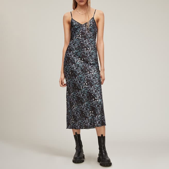 AllSaints Black Bryony Asgard Dress