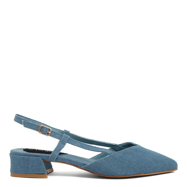 Fashion Attitude Denim Sling Back