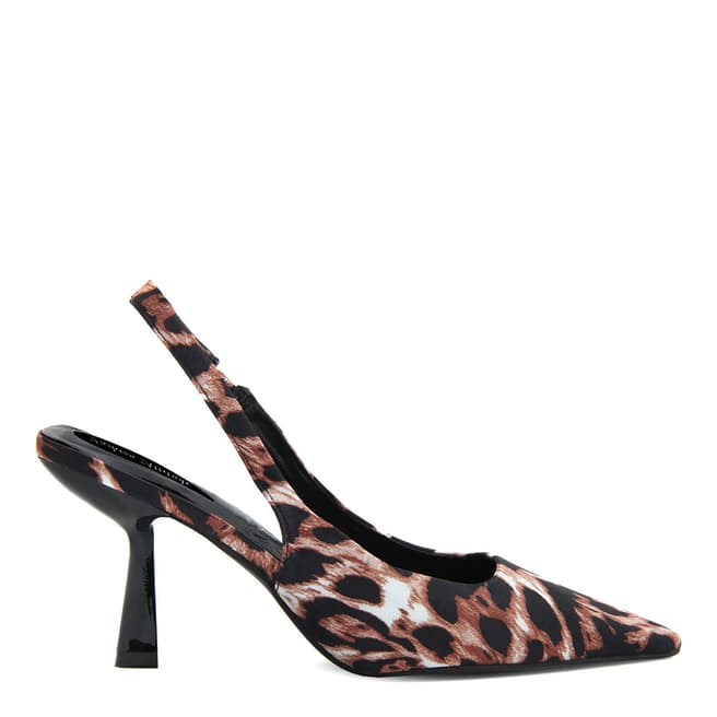 Fashion Attitude Leopard Sling Back Court