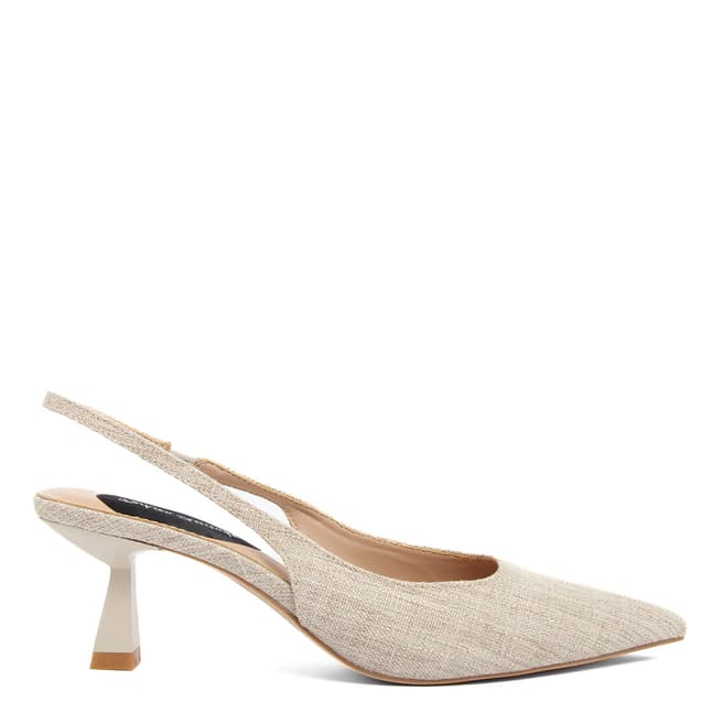 Fashion Attitude Beige Sling Back Court