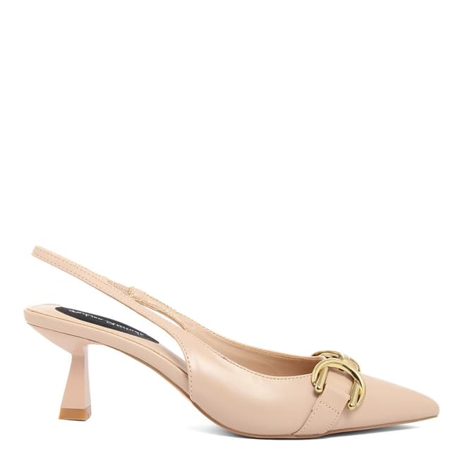 Fashion Attitude Nude Sling Back Court