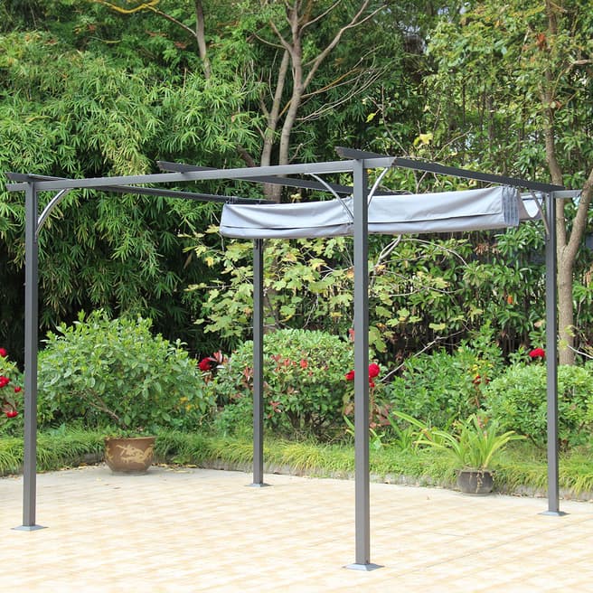 Royal Craft Prague Pergola, 3x3m, Grey