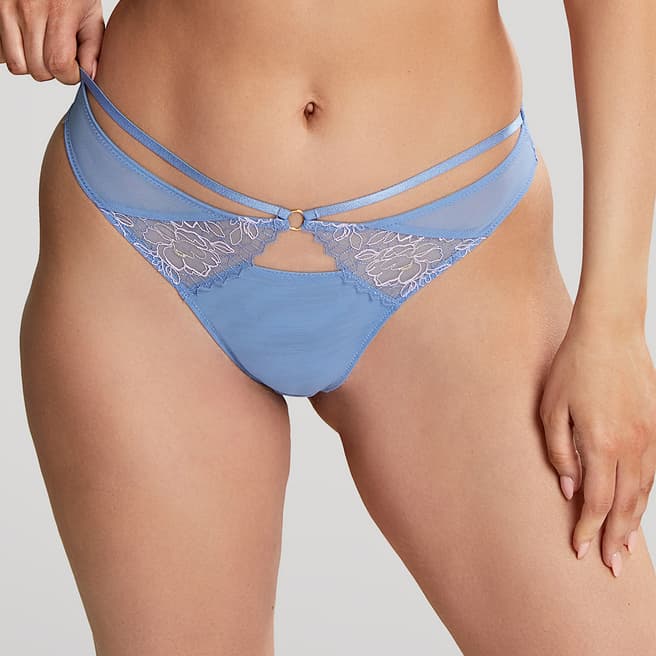 Cleo Blue DenimValentina Luxe Brazilian Brief