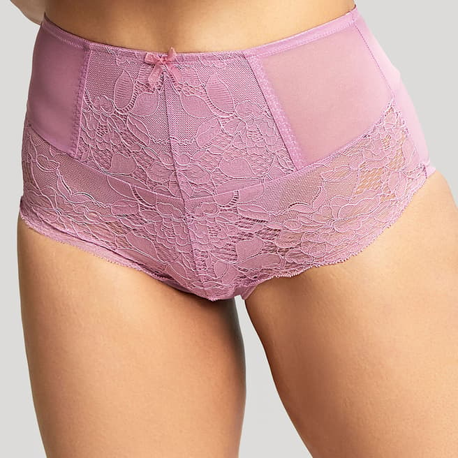 Panache Pink Imogen High Waist Brief