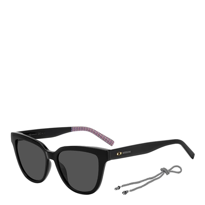 Missoni Black Grey Cat Eye Sunglasses