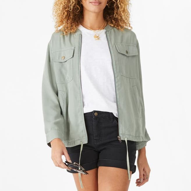 hush Sage Willa Lightweight Jacket 