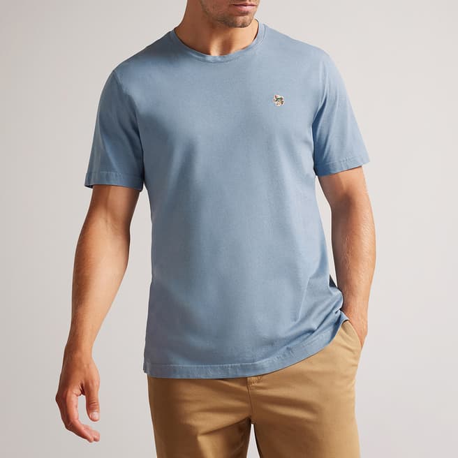 Ted Baker Blue Oxford T-shirt