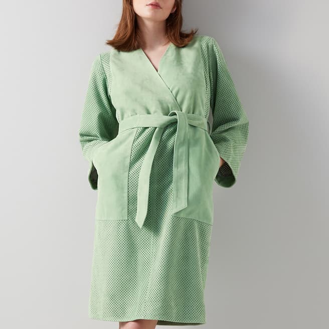 L K Bennett Sage Paislee Wrap Dress