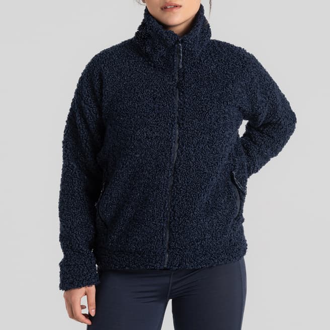 Craghoppers Navy Ciara Full Zip Fleece