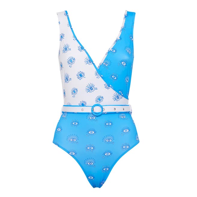 Paolita Blue Kaleidoscope Eyes Artemis One Piece