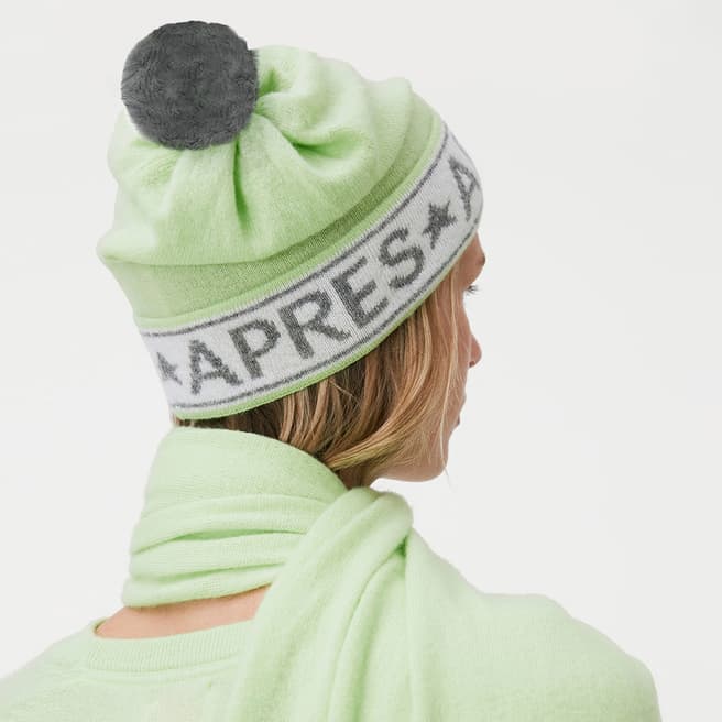 Scott & Scott London Lime Zest Cashmere Apres Hat