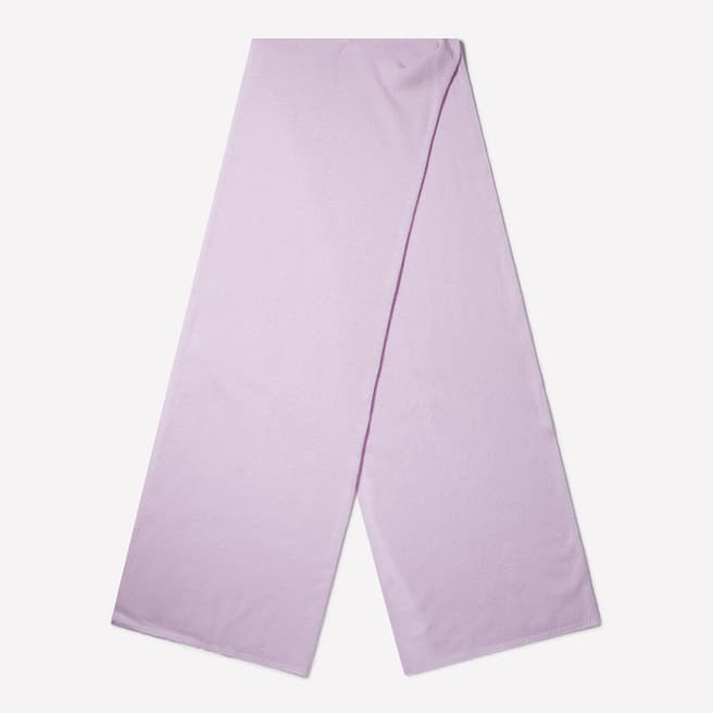 Scott & Scott London Soft Lilac Cashmere Wrap