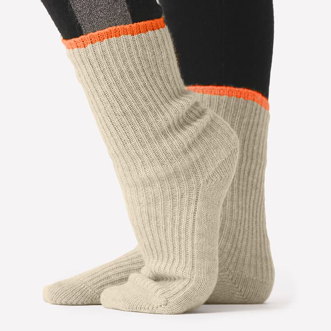 Scott & Scott London Cygnet Cashmere Bed Socks