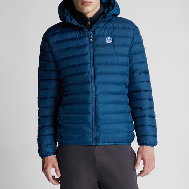 NORTH SAILS Blue Puffer Jacket