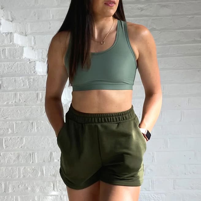 West Seventy Nine Green Balance Sweat Shorts