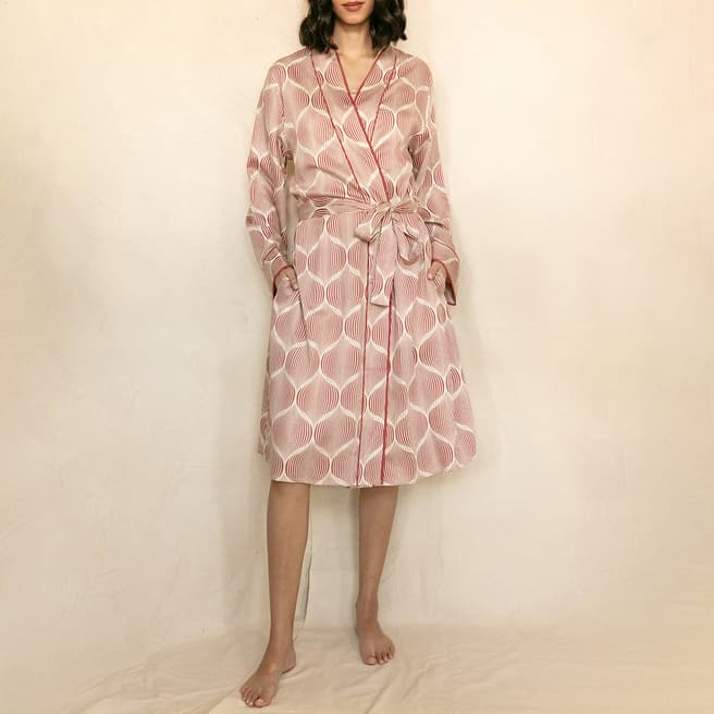 Fable & Eve Multi  Islington Long Dressing Gown