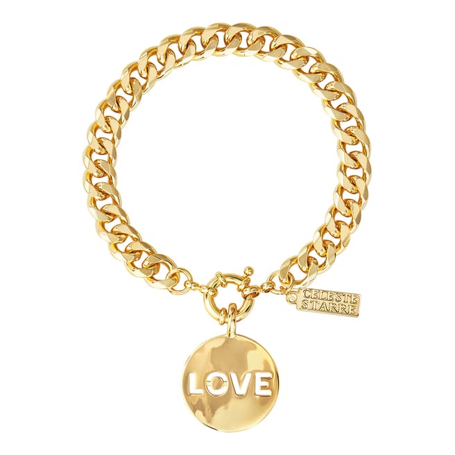 Celeste Starre 18K Recycled Gold Love Conquers All Bracelet