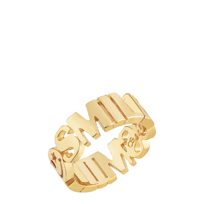 Celeste Starre 18K Recycled Gold Eternal Happiness Ring