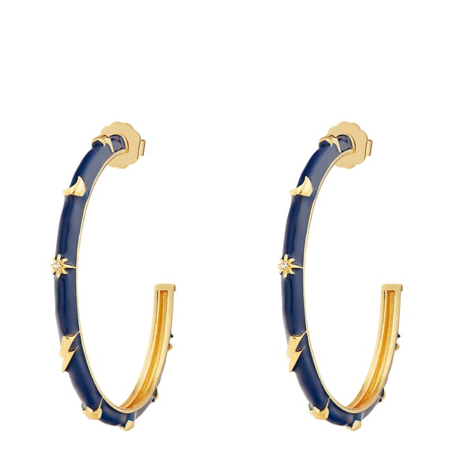 Celeste Starre 18K Recycled Gold Thunder Sky Earrings