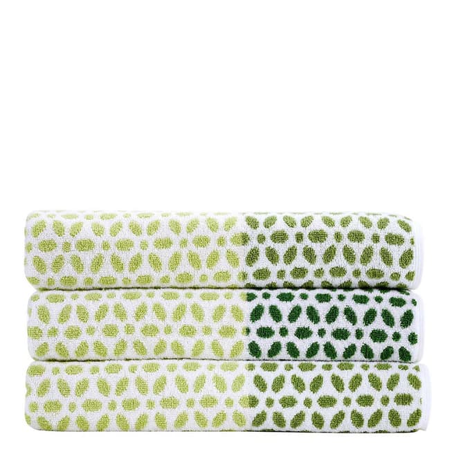 Christy Midori Bath Towel, Green