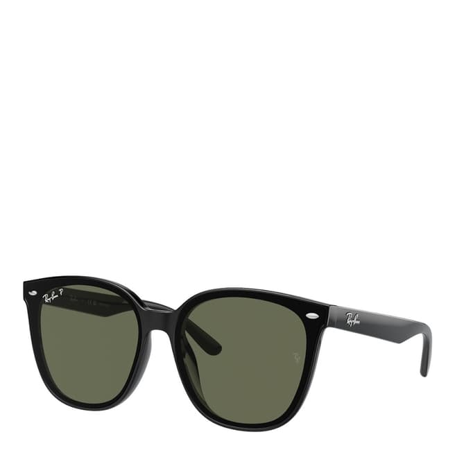 Ray-Ban Black Square Sunglasses 57mm