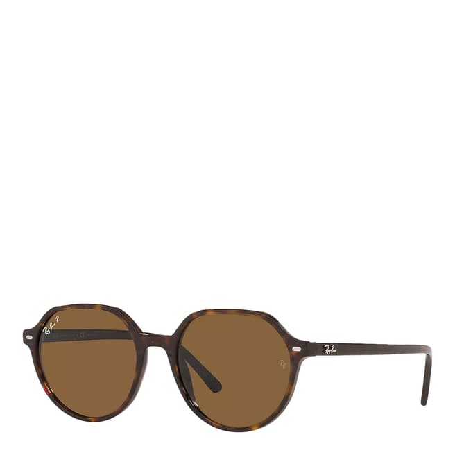 Ray-Ban Polished Havana Thalia Sunglasses 53mm