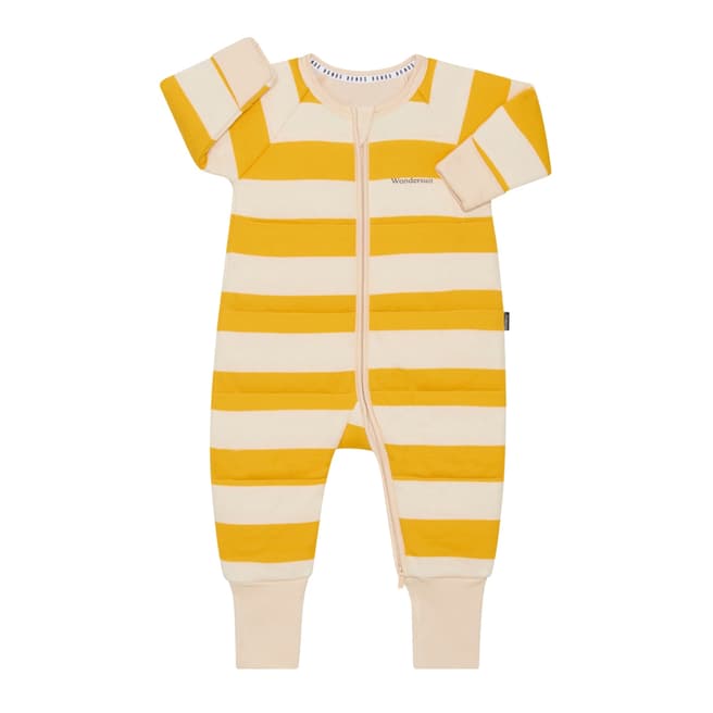 Bonds Yellow Padded Cotton Blend Wondersuit