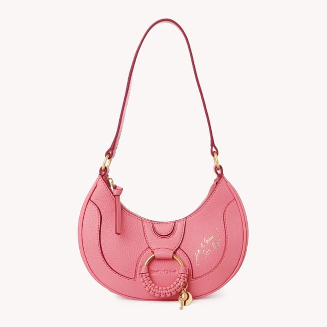 See by Chloe Pushy Pink See By Chloe Hana Half Moon Bag