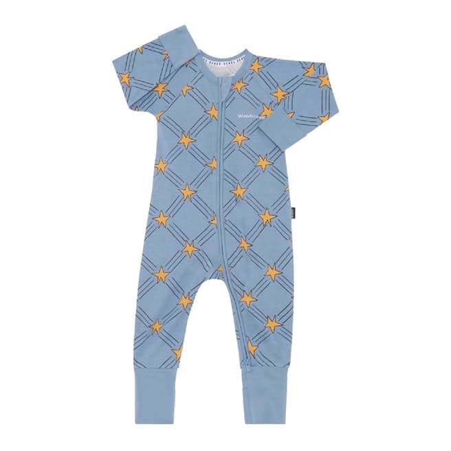 Bonds Dusty Blue Zip Wondersuit