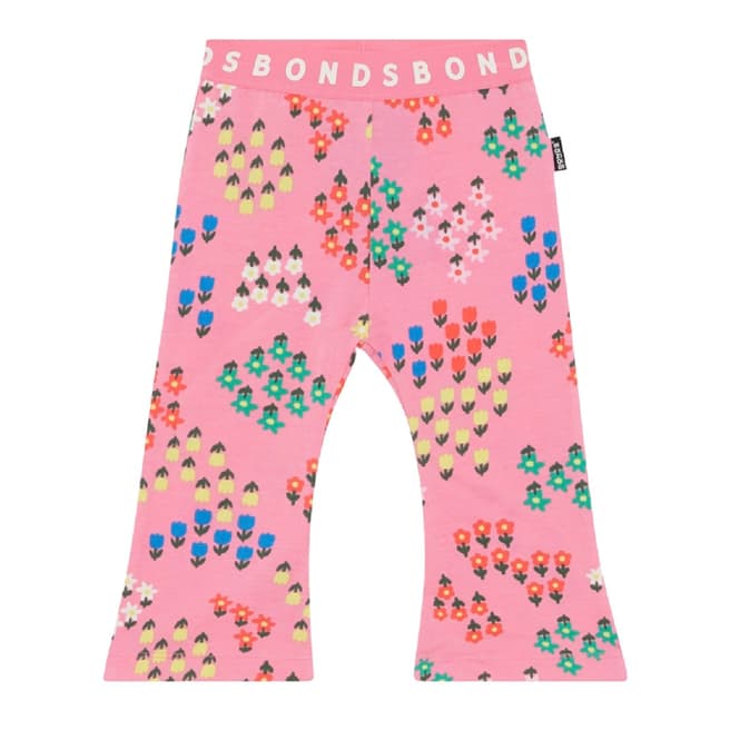 Bonds Pink Roomies Flare Legging