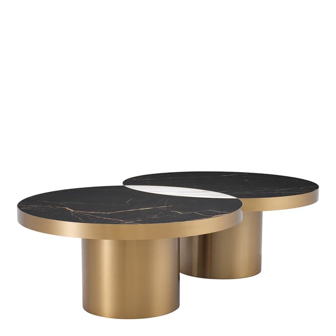 Eichholtz Breakers Coffee Table, Brushed Brass