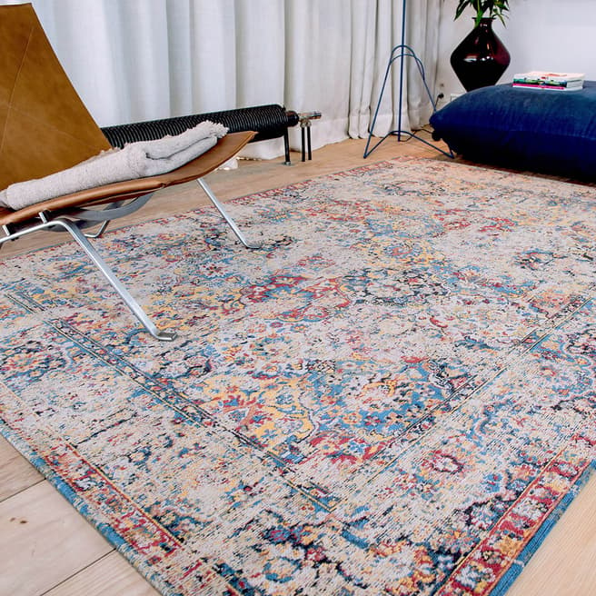 Louis De Poortere Antiquarian Bakhtiara Antique Khedive Multi Rug 230x330cm