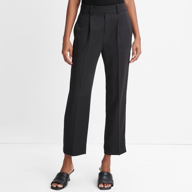 Vince Black Straight Trousers 