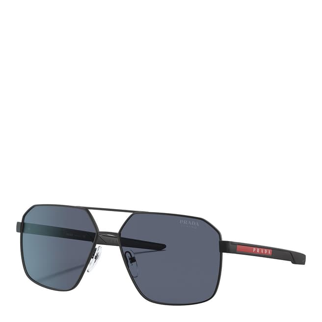 Prada Men's Black Prada Sunglasses 49mm