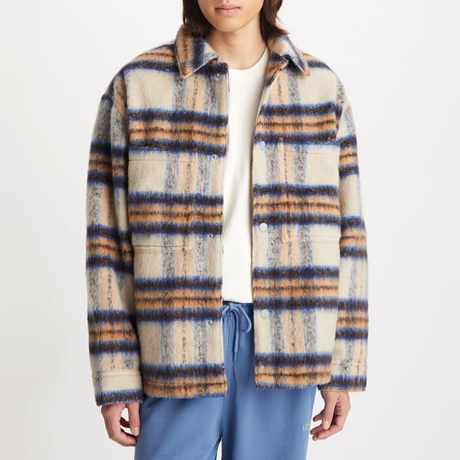 Levi's Multi Check Wool Blend Jacket 