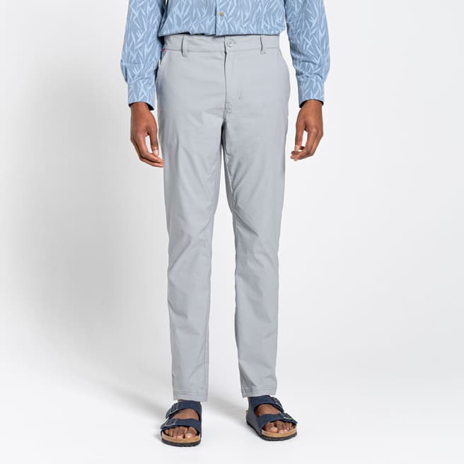 Craghoppers Grey NosiLife Santos Trousers