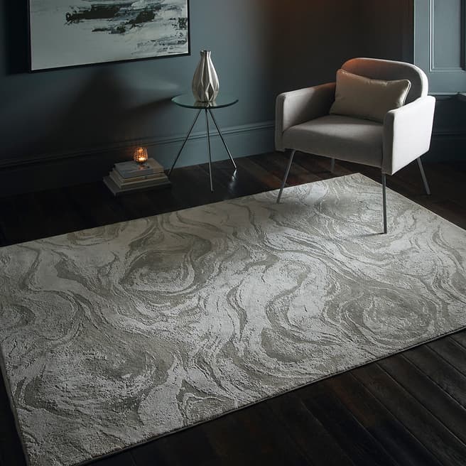 Clarke & Clarke Lavico 160x230cm Rug Champagne