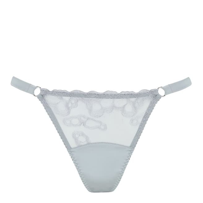 Fleur of England Light Blue Strap Thong