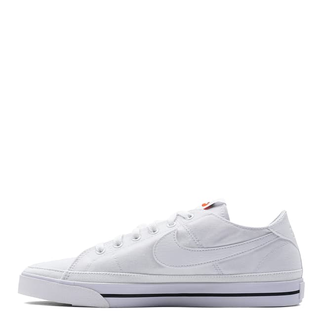 Nike Men's White/Black Nike Court Legacy Trainers