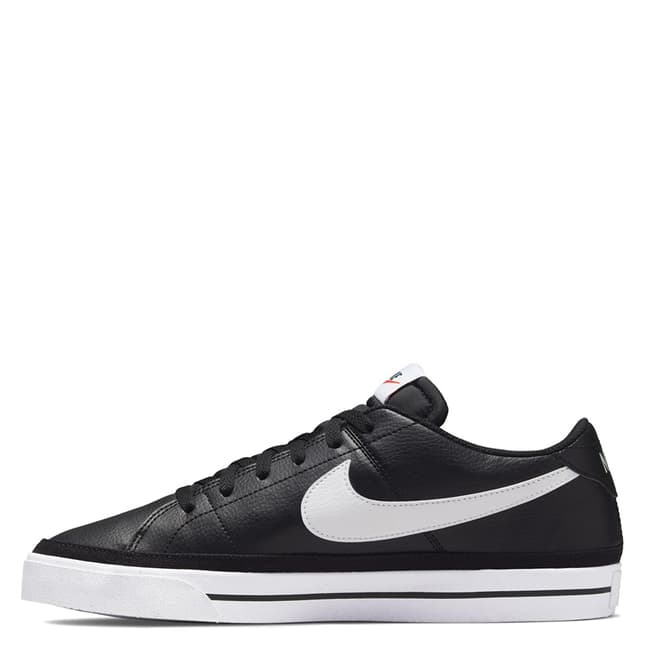 Nike Men's Black/White Nike Court Legacy Trainers